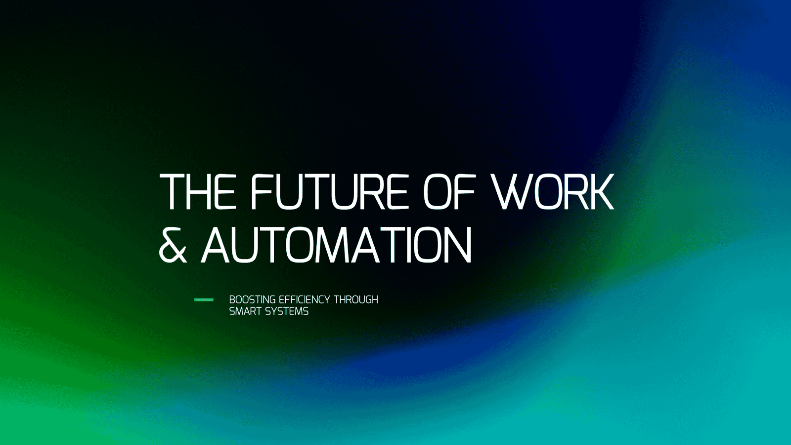 The Future of Work & Automation: How Technology Is Redefining Careers and Businesses
